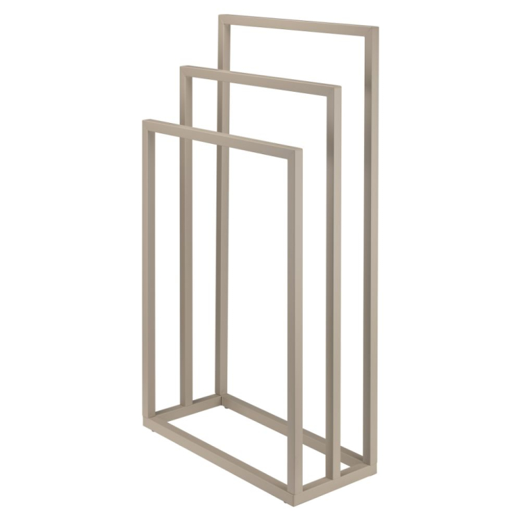 Stojak na ręczniki beżowy